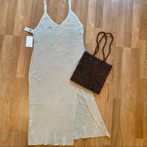 Wilfred brand crochet dress from Aritzia ☺️
